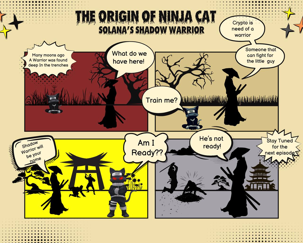 Ninja Cat Comic Series 1 - Episode 1