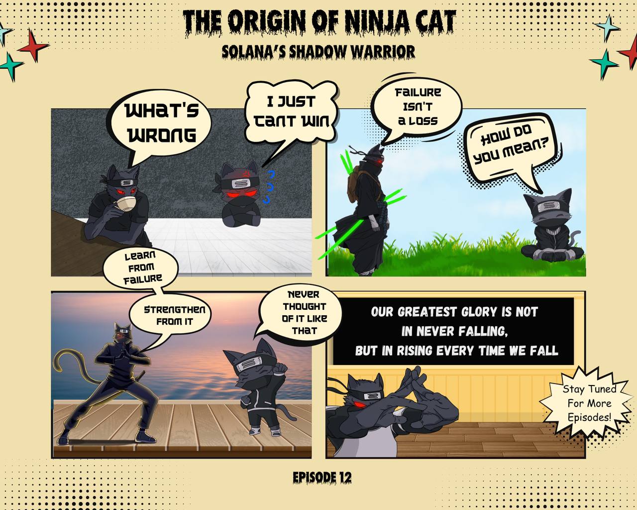 Ninja Cat Comic Series 1 - Episode 12