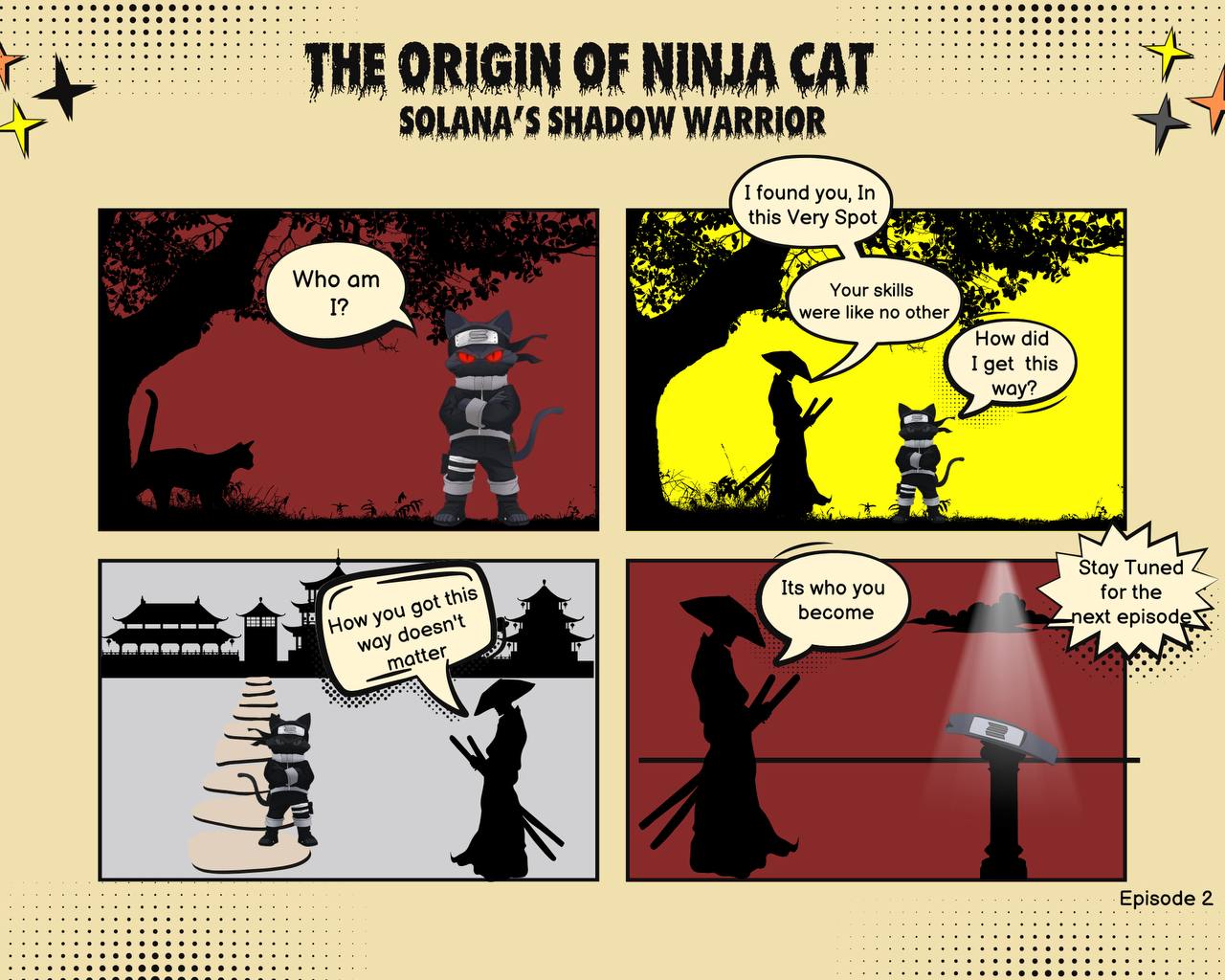 Ninja Cat Comic Series 1 - Episode 2