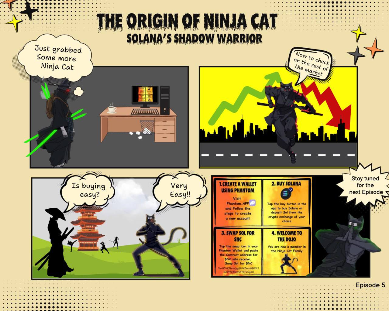 Ninja Cat Comic Series 1 - Episode 5