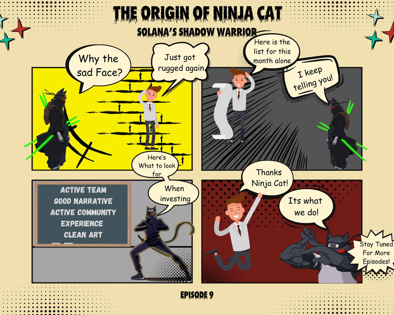 Ninja Cat Comic Series 1 - Episode 9